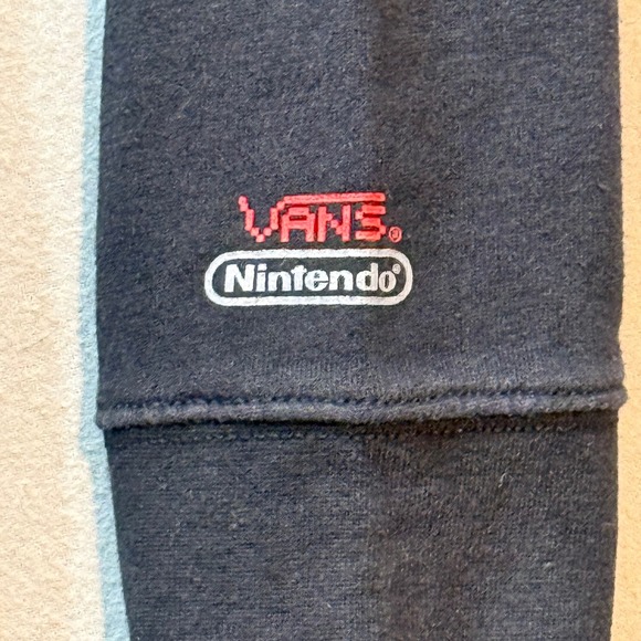 🕹️ Vans x Nintendo Donkey Kong 8-Bit Retro Gamer Collab 2016 Hoodie Men M - Picture 5 of 13